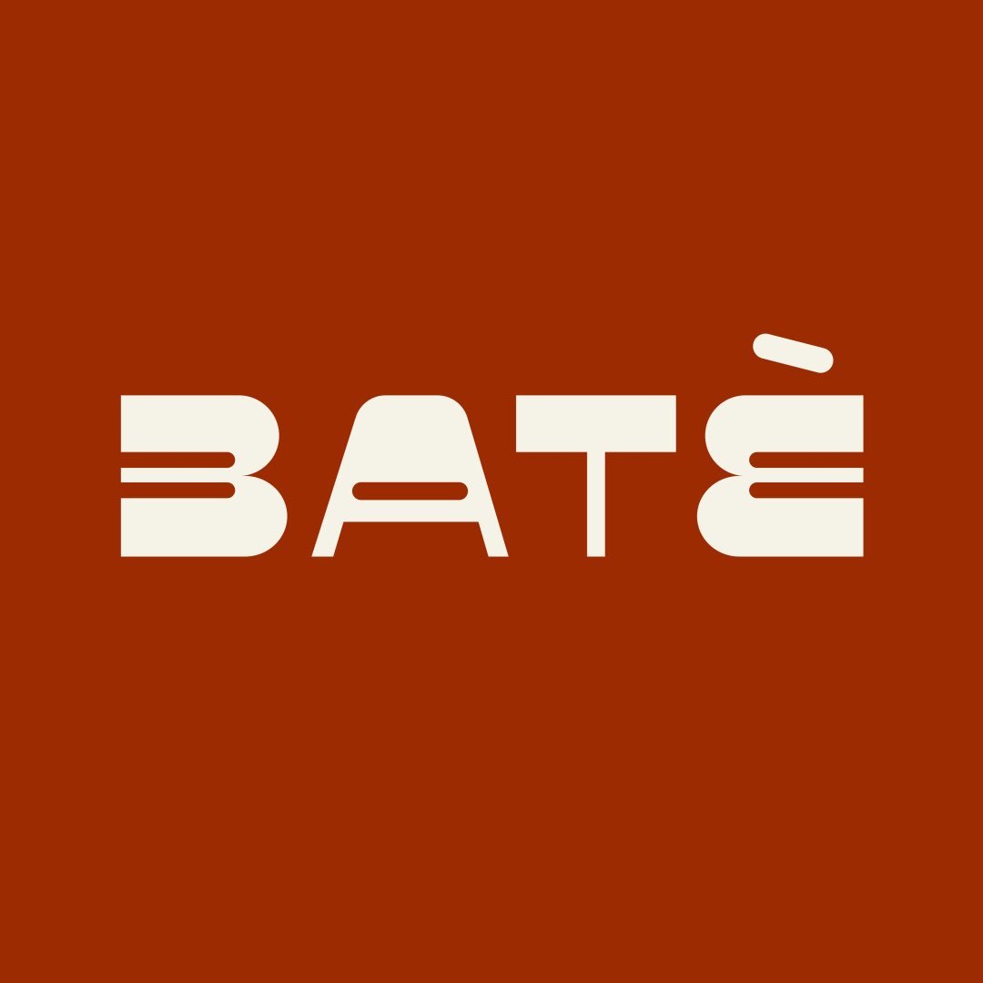 Bate Logo Center Sticker